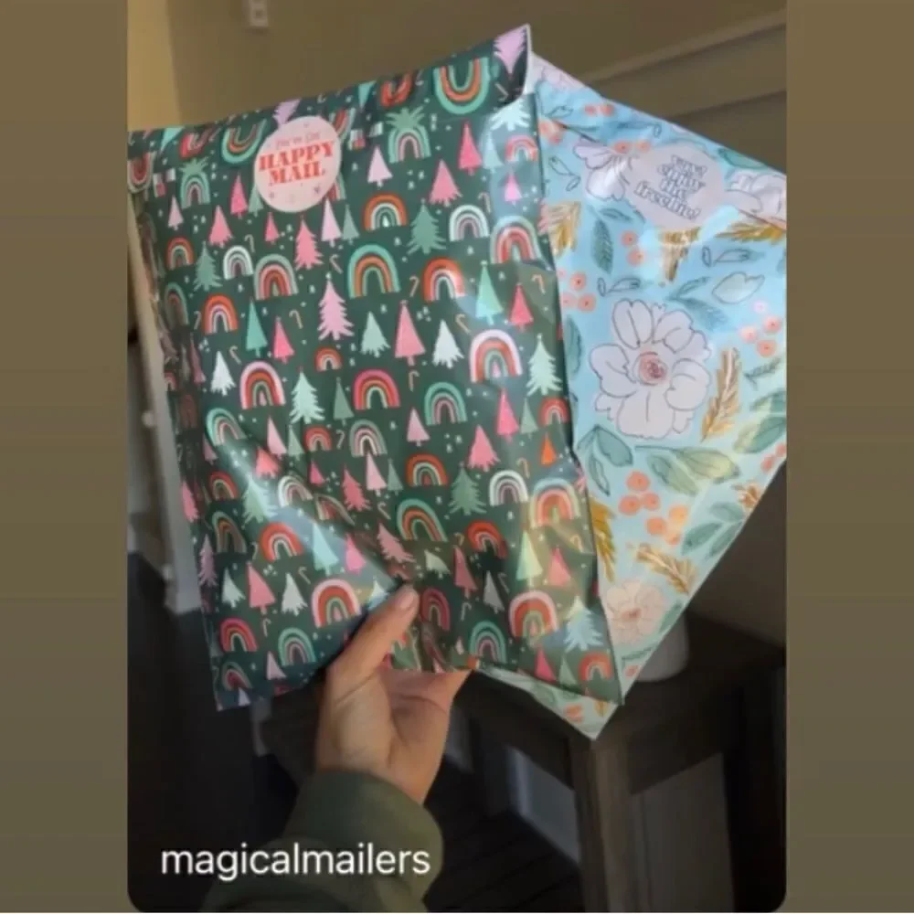 Poly Mailers MIX HAPPY 6x9 10x13 14x17 30pcs 30sti